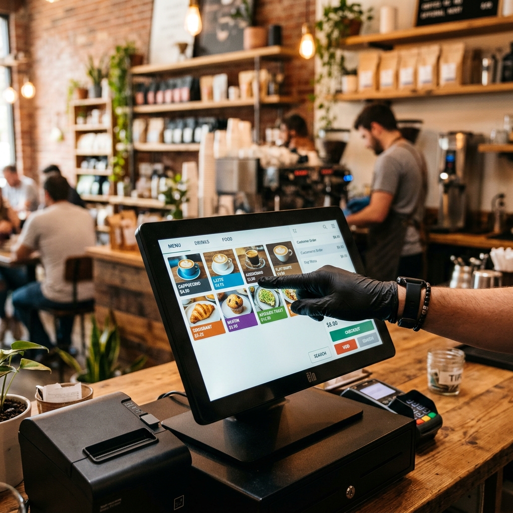 Cashier operating register
